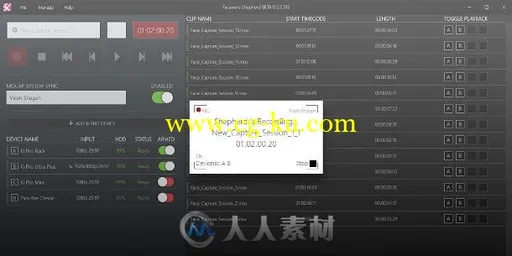 Faceware Technologies公司发布了Shepherd软件 可同时进行面部捕捉和全身捕捉的图片1