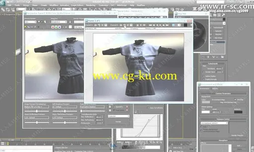 莫丽娜高级3D角色建模渲染动画视频教程的图片3