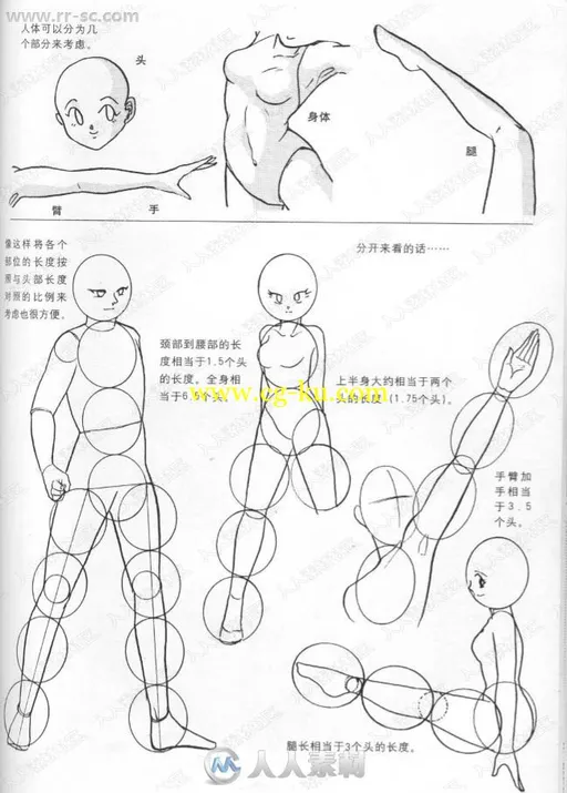 日式卡通漫画绘画画材画具技法书籍杂志的图片2