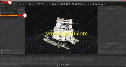 3DFlow 3DF Zephyr照片自动三维化软件V4.009版的图片3