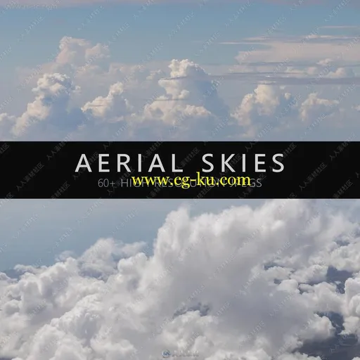 68组高质量6K分辨率天空云朵图片平面素材合集的图片1