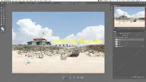 Photoshops中图层与组基础应用技术视频教程的图片3