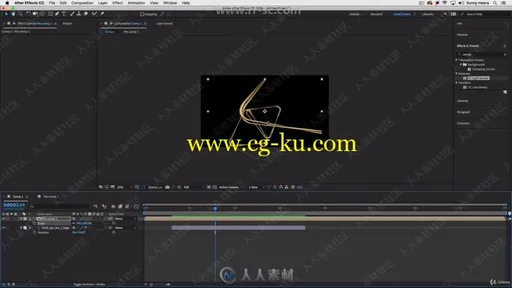 AE标志Logo演绎动画实例制作视频教程的图片2