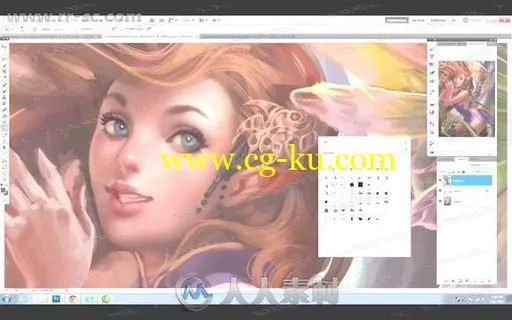 最新84期Sakimichan4K纯图绘制视频教程的图片3