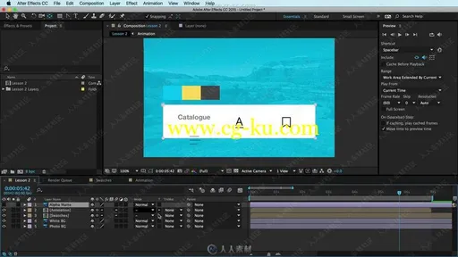 AE微交互动画设计实例训练视频教程的图片2