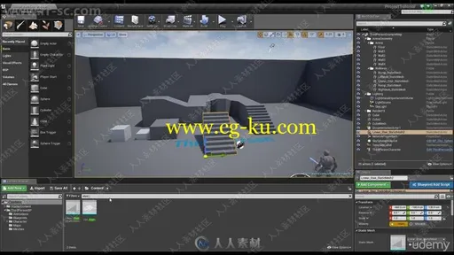 Unreal Engine 4游戏开发基础技能训练视频教程的图片3