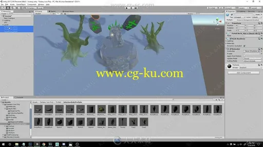 游戏低聚模型沼泽场景实例制作视频教程之进阶篇的图片2