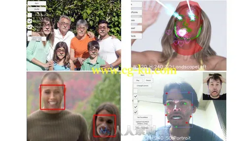 数字人脸识别探测特效换脸工具Unity游戏素材资源的图片2