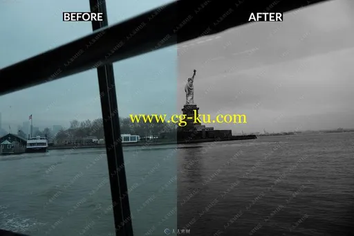 黑白质感意境风景专业摄影艺术色调Lightroom预设的图片2