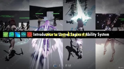 UE4虚幻引擎游戏开发综合开发能力训练视频教程的图片3