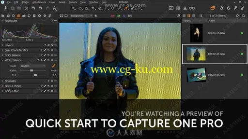 Capture One摄影师后期处理快速入门视频教程的图片2