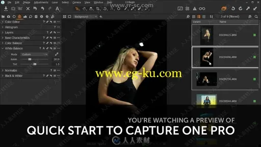 Capture One摄影师后期处理快速入门视频教程的图片3