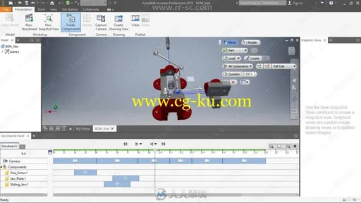 Inventor 2019初学者入门训练视频教程的图片2