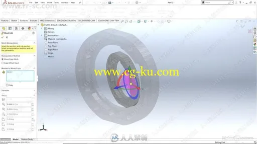 Solidworks中MeshTools网格工具使用技巧视频教程的图片2