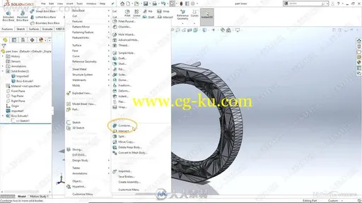 Solidworks中MeshTools网格工具使用技巧视频教程的图片3