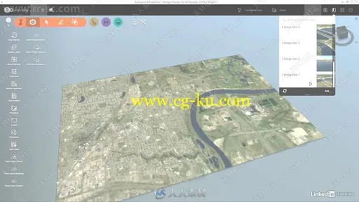 InfraWorks桥梁设计实例训练视频教程的图片1