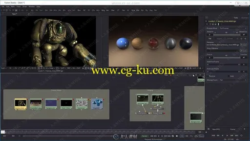 Fusion特效合成基础工作流程视频教程第一季的图片1