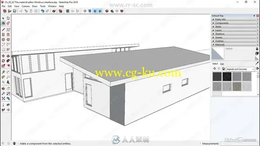 SketchUp工作流程核心技术训练视频教程的图片2