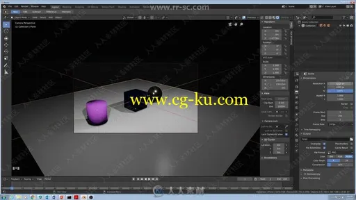 Blender 2.8建模快速入门技术训练视频教程的图片4