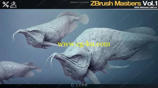 ZBrush顶级艺术家工作流程与技巧视频教程第一季的图片1