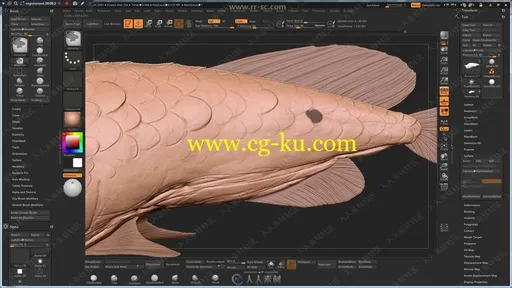 ZBrush顶级艺术家工作流程与技巧视频教程第一季的图片3