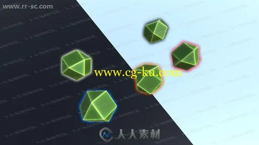 动画图形轮廓细条光辉发散工具Unity游戏素材资源的图片2