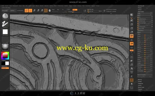 Substance Designer与Zbrush装饰花纹制作视频教程的图片3