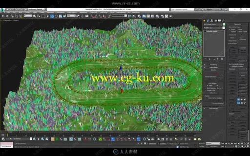 3dsmax超炫概念艺术环境制作流程视频教程的图片3