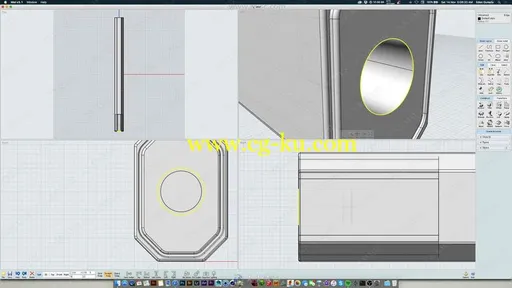 Moi3d与Maya游戏武器机枪建模制作视频教程的图片3