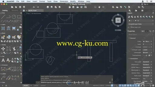 AutoCAD Mac 2019基础入门训练视频教程的图片1