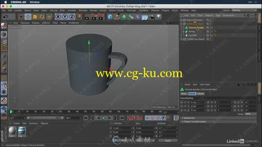 C4D R20动态图形基础技能训练视频教程的图片2