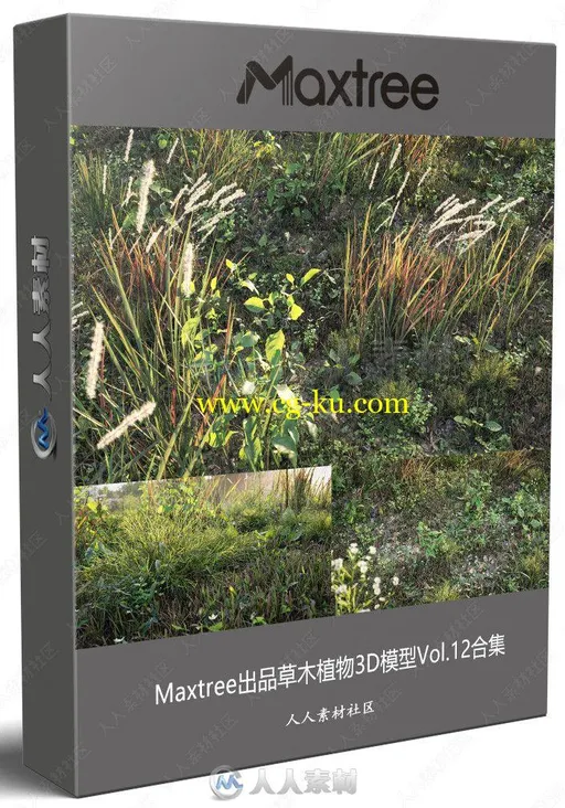 Maxtree出品草木植物3D模型Vol.12合集的图片1