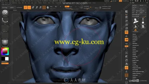 ZBrush高效工作流程使用技巧视频教程的图片2