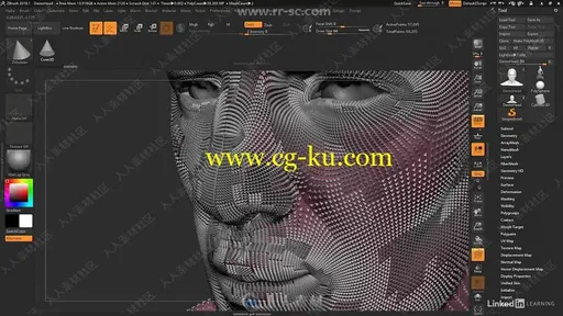 ZBrush高效工作流程使用技巧视频教程的图片3