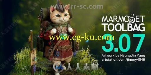 Marmoset Toolbag八猴模型渲染引擎V3.0.7 Win版的图片2