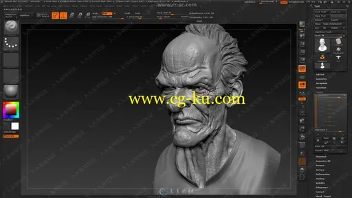 ZBrush数字雕刻入门核心技术训练视频教程的图片1