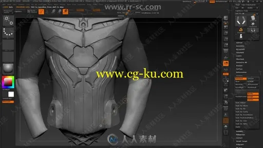 ZBrush数字雕刻入门核心技术训练视频教程的图片2