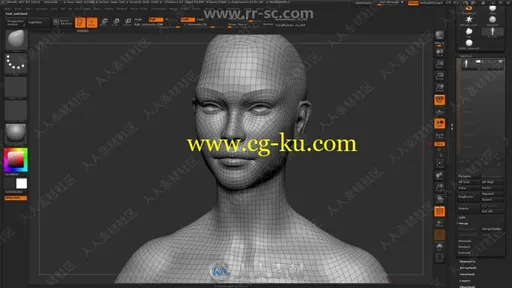 ZBrush数字雕刻入门核心技术训练视频教程的图片3