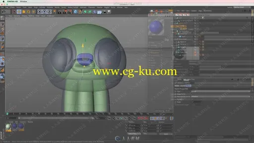 C4D R20卡通角色设计与动画技术视频教程的图片1