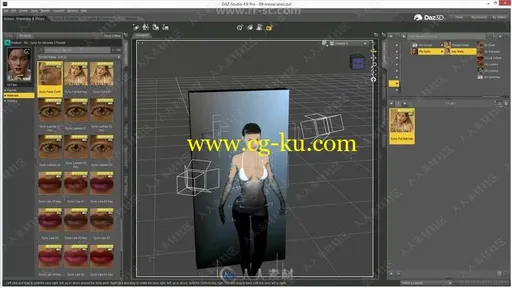 Daz Studio超逼真人物角色实例制作视频教程的图片2