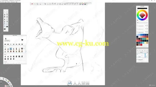 SketchBook数字绘画流程技巧视频教程的图片3