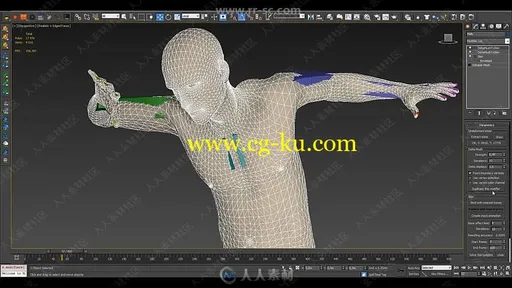 KM-3D DeltaMush to Skin皮肤权重匹配3dsmax插件V1.0版的图片2