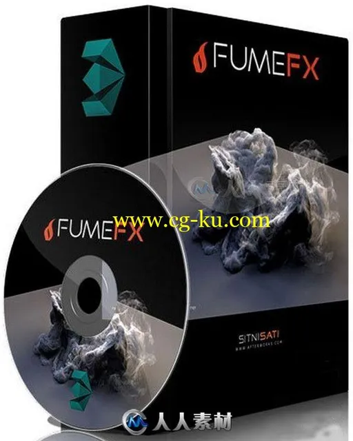 SitniSati FumeFX流体模拟引擎3dsmax插件V5.0.3版的图片1