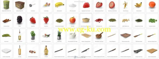 160组蔬菜水果食物等健康饮食PSD模板合集的图片3