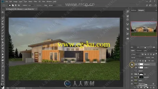 3dsMax与V-Ray建筑场景环境照明与渲染技术视频教程的图片2