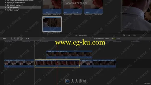 Final Cut Pro视频编辑速成课程视频教程的图片3