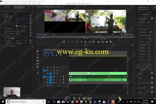 Premiere Pro 2019多机位剪辑高效训练视频教程的图片1