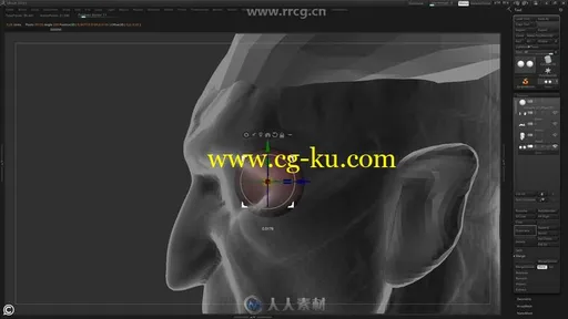 Zbrush游戏角色雕刻制作实例训练视频教程的图片1