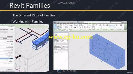 Revit Families组件协同工作技巧视频教程的图片2