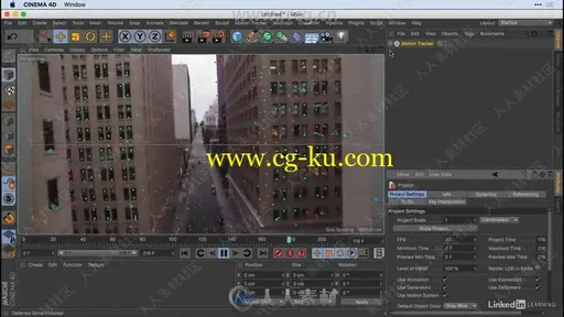 C4D R20视觉特效VFX核心技术训练视频教程的图片1